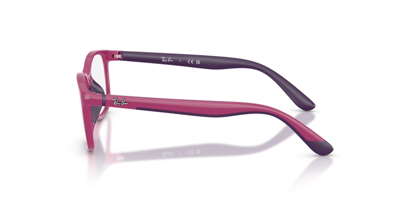 Ray-Ban Youth 0RY1644 in Fucsia On Rubber Violet - Alternate View