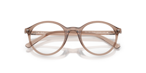 Transparent Light Brown / Clear (7549)