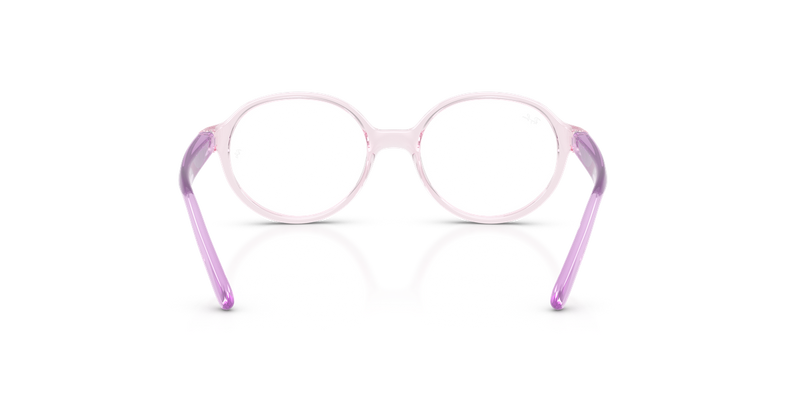 Ray-Ban Youth 0RY1905 in Transparent Pink - Temple Detail