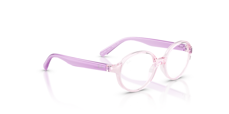 Ray-Ban Youth 0RY1905 in Transparent Pink - Alternate View