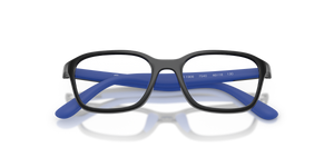 Black & Rubber Blue / Clear (7540)