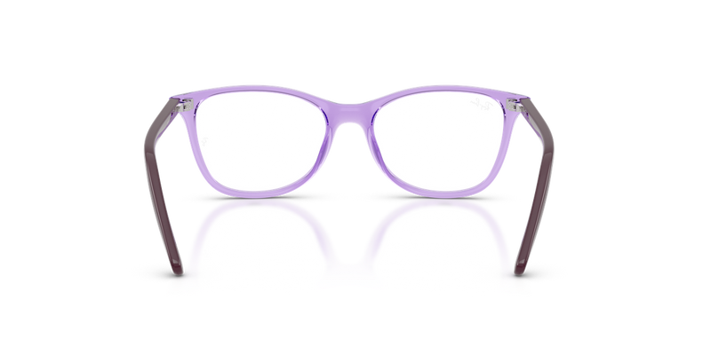 Ray-Ban Youth RY1907F in Transparent Violet - Temple Detail
