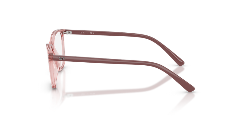 Ray-Ban Youth RY1907F in Transparent Pink - Alternate View