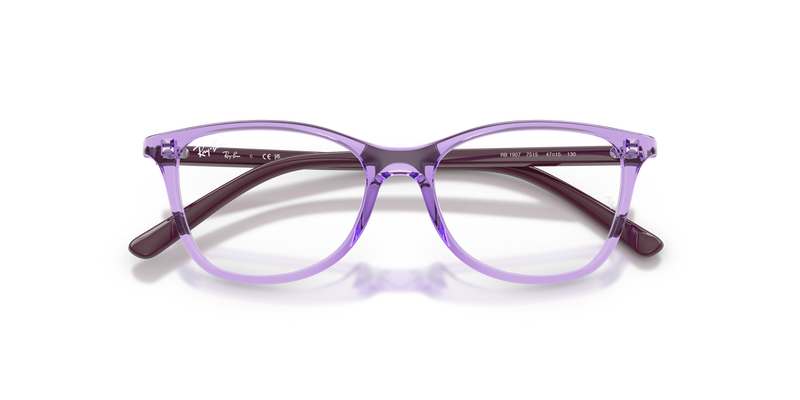 Ray-Ban Youth RY1907 in Transparent Violet - Alternate View