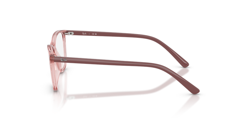 Ray-Ban Youth RY1907 in Transparent Pink - Alternate View