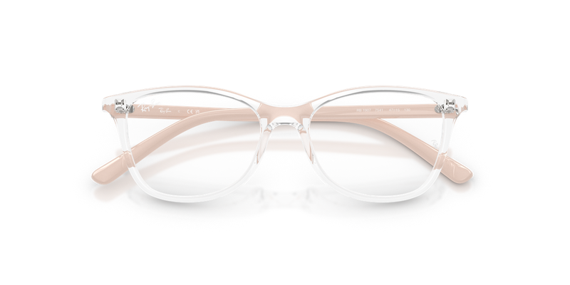 Ray-Ban Youth RY1907 in Transparent - Side View