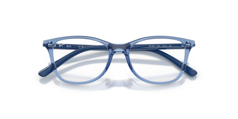 Ray-Ban Youth RY1907 in Transparent Light Blue - Alternate View