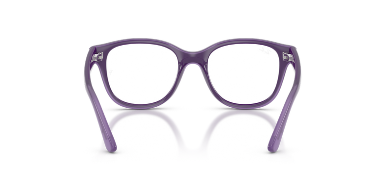 Ray-Ban Youth 0RY1950 in Violet On Transparent Violet - Temple Detail
