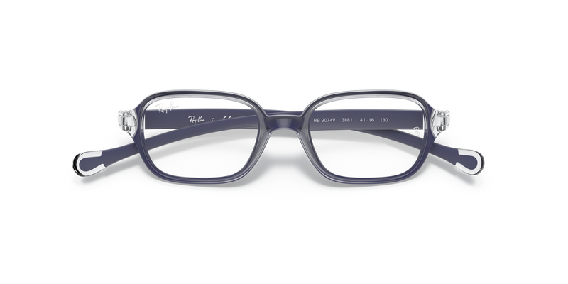 Ray-Ban Youth 0RY9074V in Transparent On Blue - Alternate View