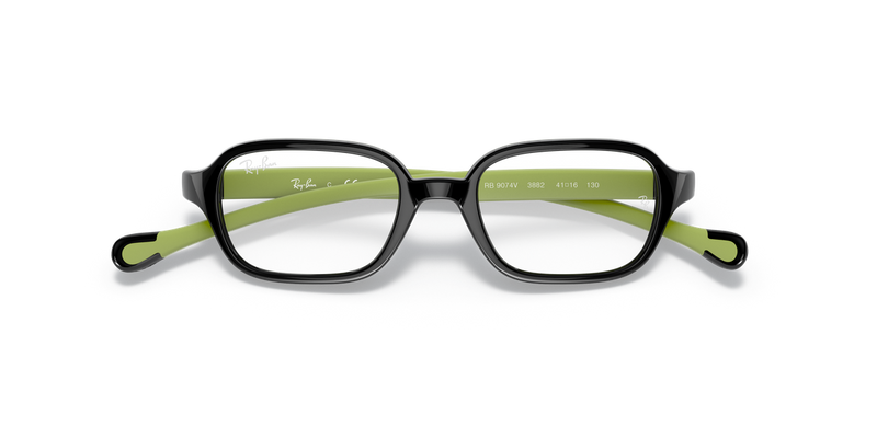 Ray-Ban Youth 0RY9074V in Black On Green - Alternate View