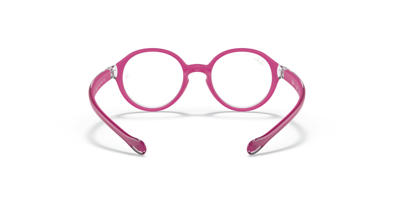 Ray-Ban Youth 0RY9075V in Transparent On Fuxia - Alternate View