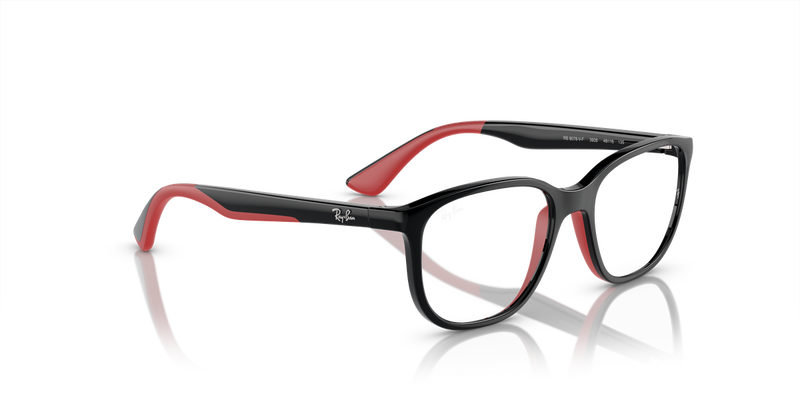 Ray-Ban Youth 0RY9078VF in Black On Red - Alternate View