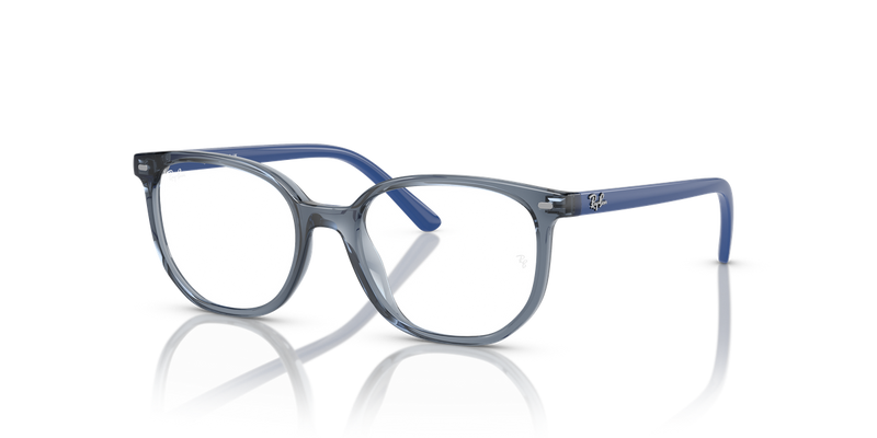 Ray-Ban Youth JUNIOR ELLIOT in Transparent Blue - Alternate View