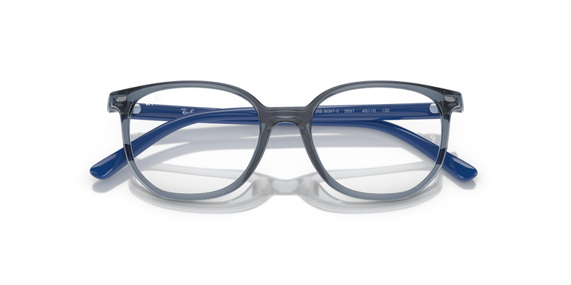 Ray-Ban Youth JUNIOR ELLIOT in Transparent Blue - Alternate View