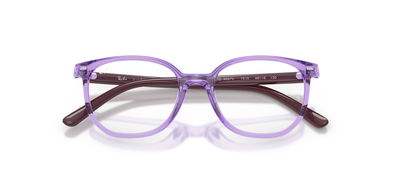 Ray-Ban Youth JUNIOR ELLIOT in Transparent Violet - Alternate View