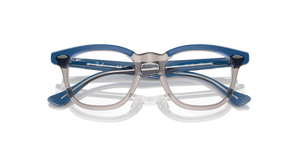 Top Dark Blue & Brown & Light Grey / Clear (3959)