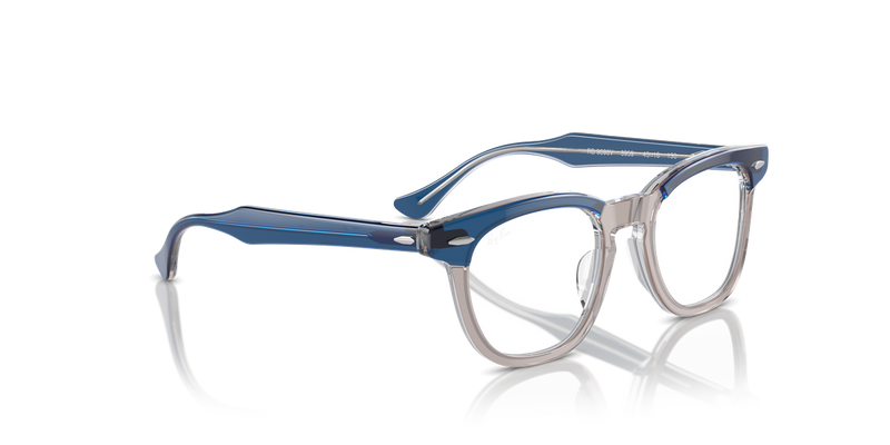Ray-Ban Youth 0RY9098V in Top Dark Blue & Brown & Light Grey - Alternate View