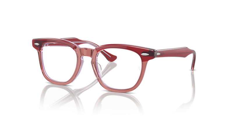 Ray-Ban Youth 0RY9098V in Top Red & Orange & Light Purple - Alternate View