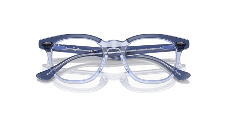 Ray-Ban Youth 0RY9098V in Top Violet On Transparent Violet - Alternate View