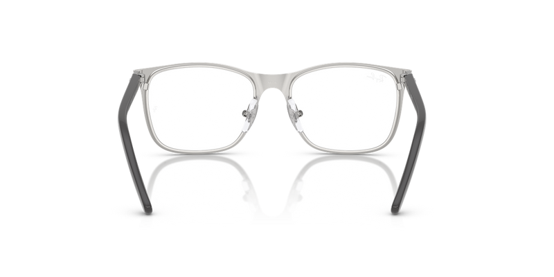 Ray-Ban Youth 0RY9551V in Black On Silver - Temple Detail