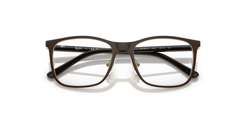 Ray-Ban Youth 0RY9551V in Brown On Arista - Alternate View