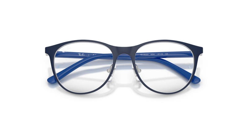 Ray-Ban Youth 0RY9552V in Matte Blue On Silver - Alternate View