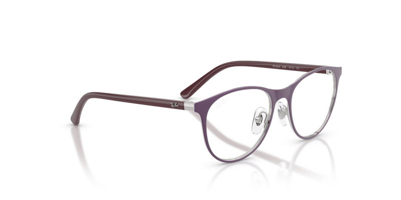 Ray-Ban Youth 0RY9552V in Matte Violet On Silver - Alternate View