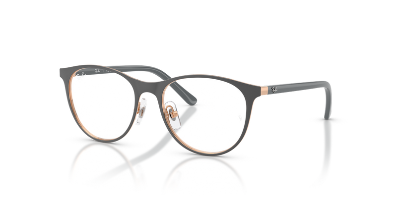 Ray-Ban Youth 0RY9552V in Grey On Rose Gold - Alternate View