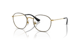 Black On Gold / Clear (4086)