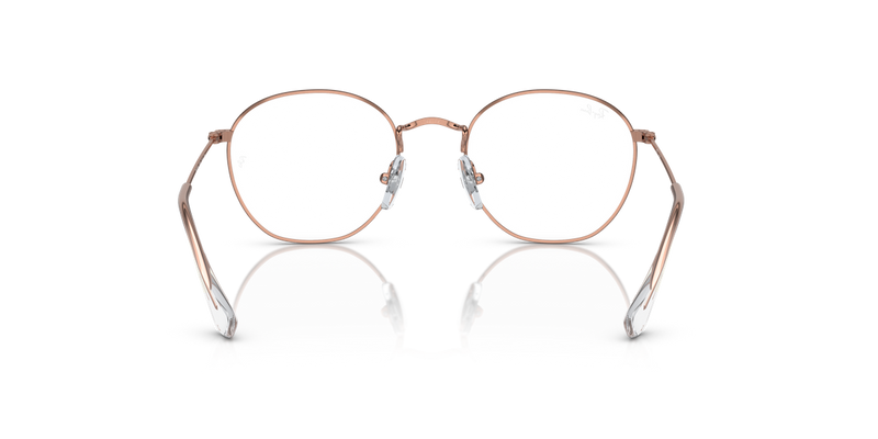 Ray-Ban Youth JUNIOR ROB in Brown On Rose Gold - Alternate View