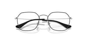 Black On Silver / Clear (4064)