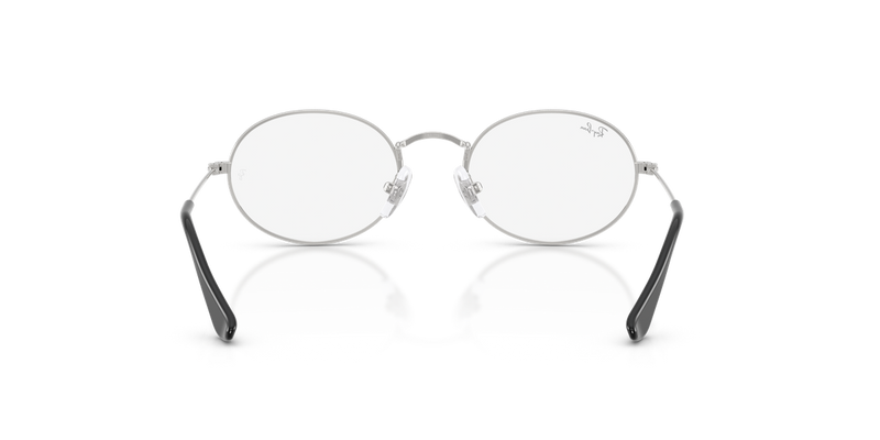 Ray-Ban Youth RY9645V in Black On Silver - Temple Detail