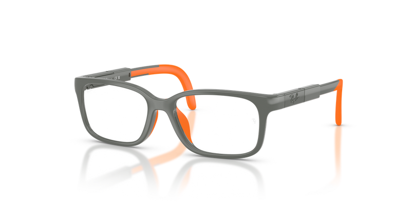 Ray-Ban Youth 0RYA1980 in Grey & Orange - Alternate View