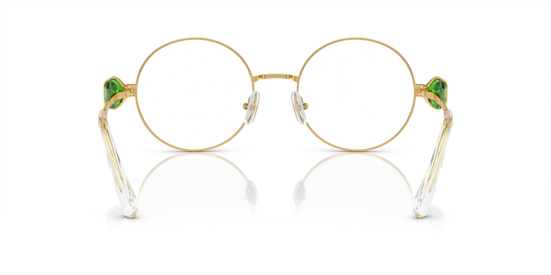 Swarovski SK1001 in Gold / Demo Lens (4004) - Temple Detail