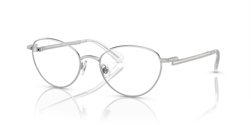 Swarovski SK1002 in Silver / Demo Lens (4001) - Front View