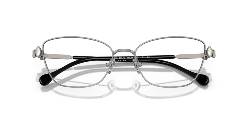 Swarovski SK1006 in Gunmetal / Demo Lens (4009) - Side View