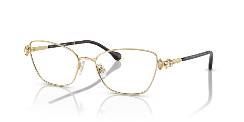Swarovski SK1006 in Pale Gold / Demo Lens (4028) - Alternate View