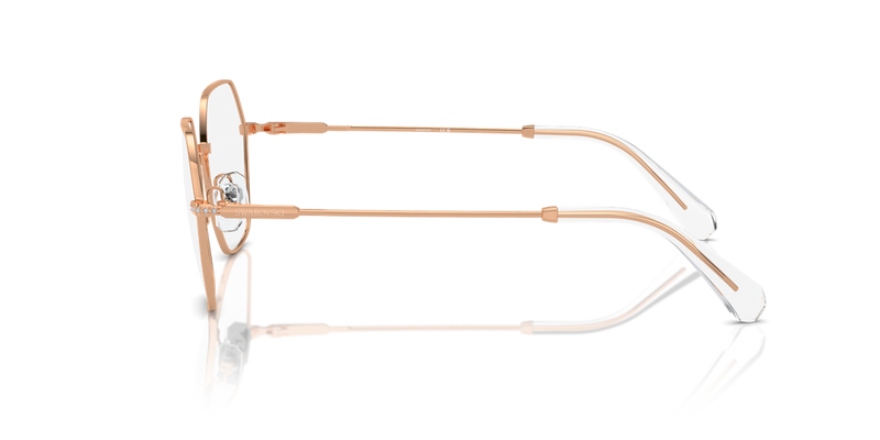 Swarovski SK1011 in Rose Gold / Demo Lens (4014) - Back View