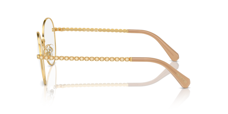 Swarovski SK1013 in Gold / Demo Lens (4004) - Back View