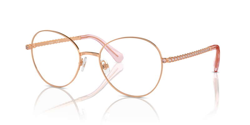 Swarovski SK1013 in Rose Gold / Demo Lens (4014) - Alternate View