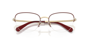Pale Gold/Burgundy Gunmetal / Demo Lens (4038)