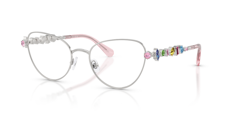 Swarovski SK1024 in Silver / Demo Lens (401M) - Front View