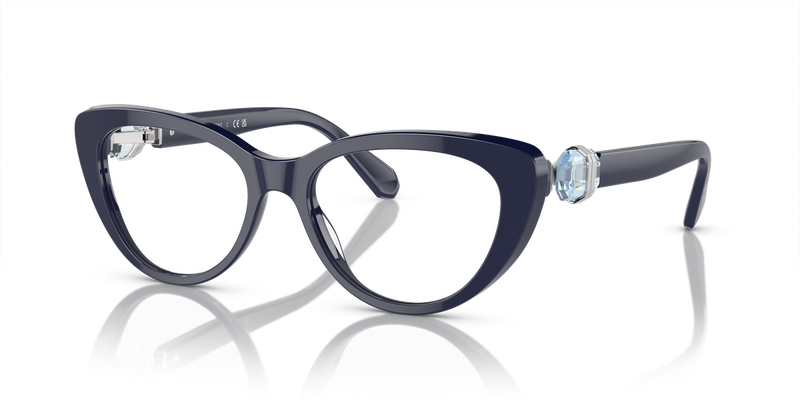 Swarovski SK2005 in Dark Blue / Demo Lens (1004) - Alternate View