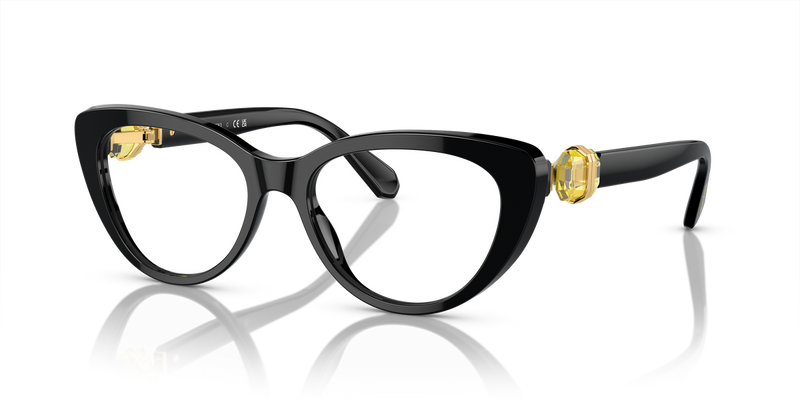 Swarovski SK2005 in Black / Demo Lens (1037) - Alternate View