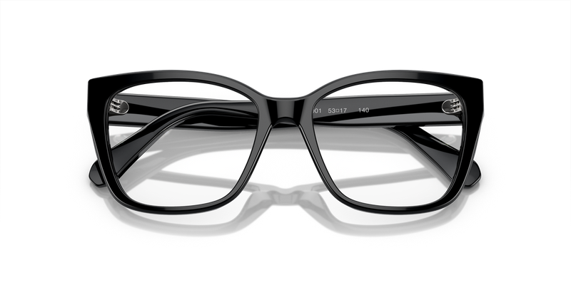 Swarovski SK2008 in Black / Demo Lens (1001) - Side View