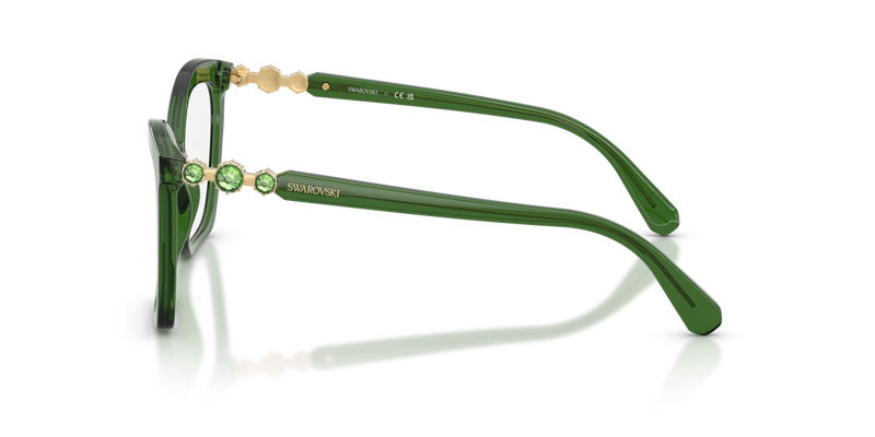 Swarovski SK2053 in Milky Green / Demo Lens (1081) - Alternate View