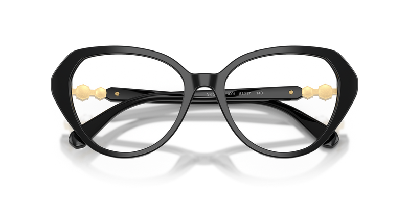Swarovski SK2054F in Black / Demo Lens (1001) - Side View
