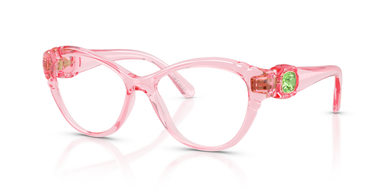 Swarovski SK2057 in Transparent Pink / Demo Lens (1088) - Alternate View