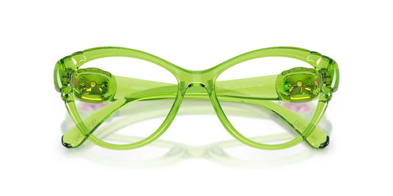 Swarovski SK2057 in Transparent Green / Demo Lens (1089) - Alternate View