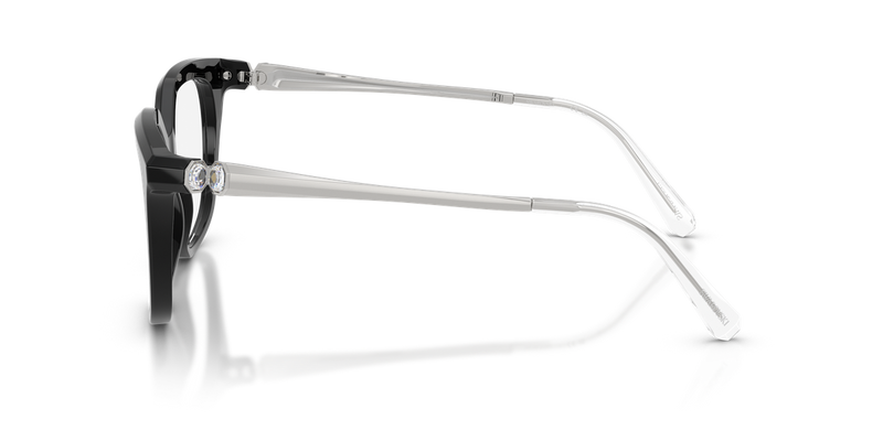 Swarovski SK2059 in Black / Demo Lens (1038) - Back View